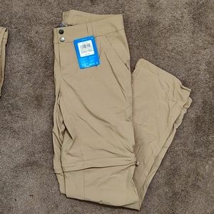Women's Size 8 Columbia Convertible Pants